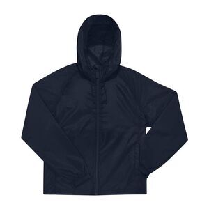 B&C Unisex Adult Reset Lined Windbreaker / Navy